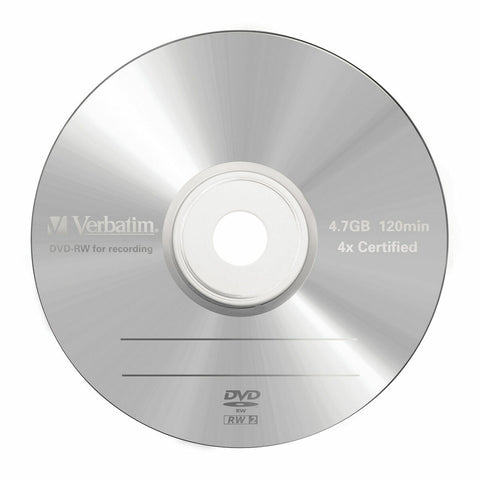 DVD-RW Verbatim VB-DMW44JC 5 Units DVD-RW Verbatim VB-DMW44JC 5 Units