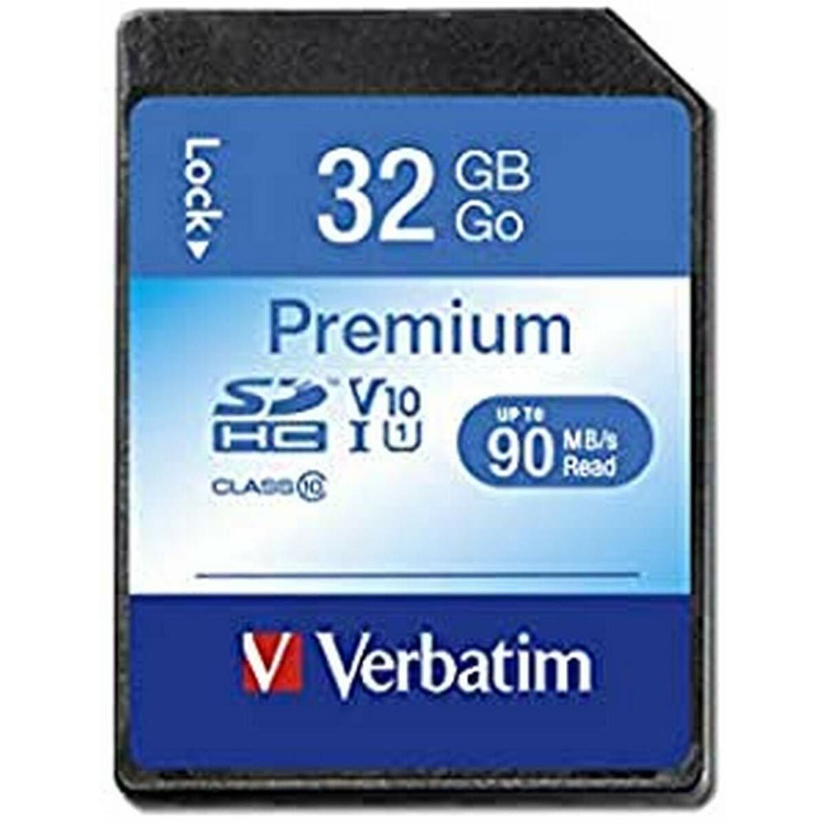 SD Memory Card Verbatim PREMIUM SDHC C10/U1 32 GB SD Memory Card Verbatim PREMIUM SDHC C10/U1 32 GB