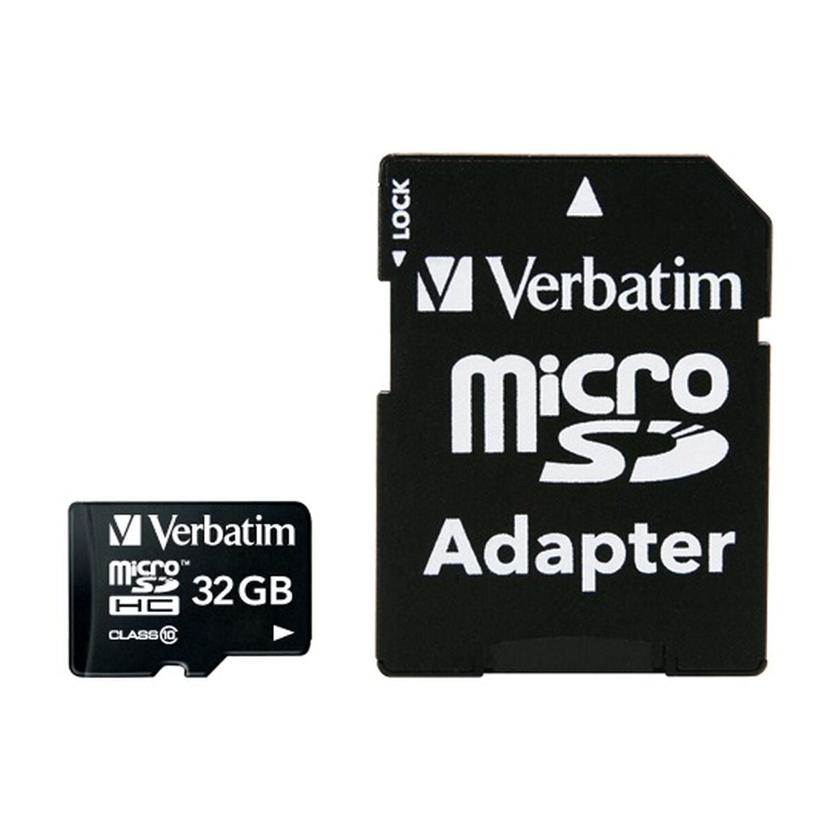 Micro SD Memory Card with Adaptor Verbatim 44083 Micro SD Memory Card with Adaptor Verbatim 44083