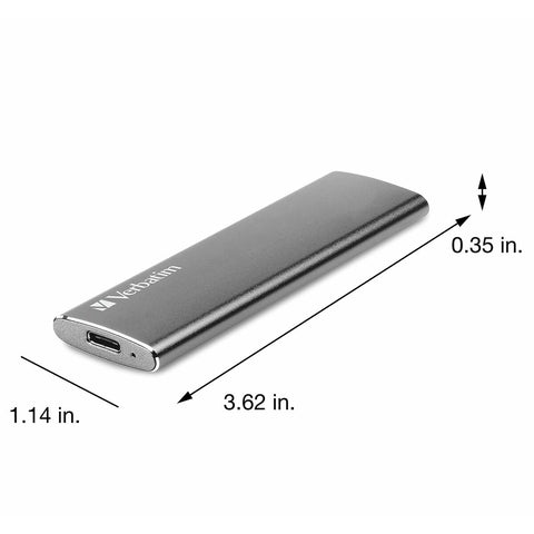 External Hard Drive Verbatim 47441 1,8" 120 GB SSD External Hard Drive Verbatim 47441 1,8" 120 GB SSD