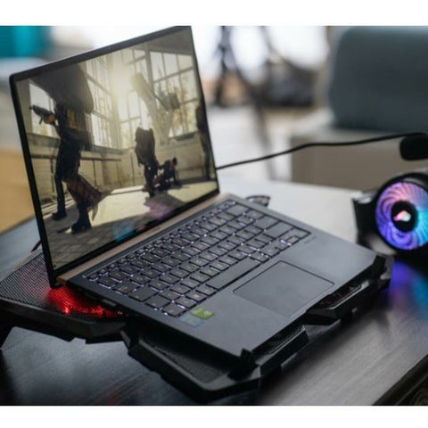 Gaming Cooling Base for a Laptop Verbatim Surefire Bora Black Gaming Cooling Base for a Laptop Verbatim Surefire Bora Black