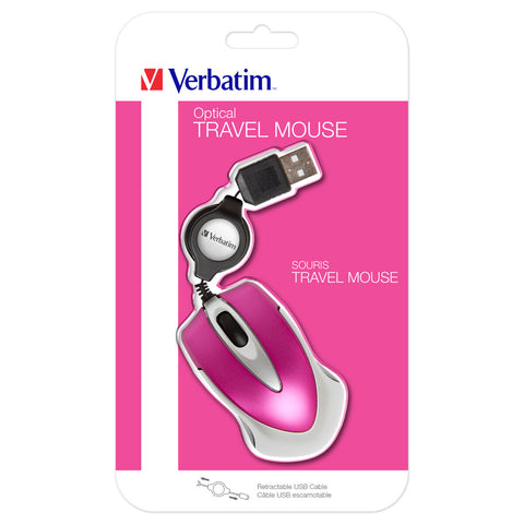 Optical mouse Verbatim 49021 Pink Optical mouse Verbatim 49021 Pink