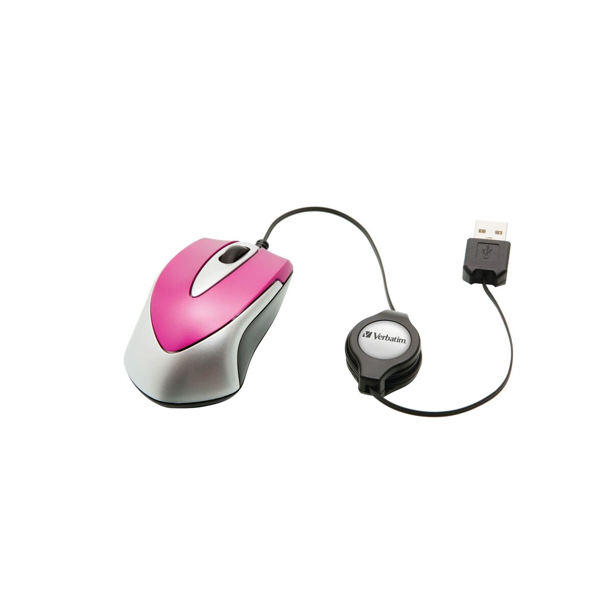Optical mouse Verbatim 49021 Pink Optical mouse Verbatim 49021 Pink