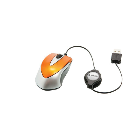 Optical mouse Verbatim GO MINI TRAVEL Orange Optical mouse Verbatim GO MINI TRAVEL Orange