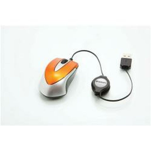 Optical mouse Verbatim GO MINI TRAVEL Orange Optical mouse Verbatim GO MINI TRAVEL Orange
