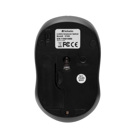 Optical mouse Verbatim 49042 Black (1 Unit) Optical mouse Verbatim 49042 Black (1 Unit)