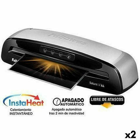 Laminator Fellowes Saturn 3i Black Silver Laminator Fellowes Saturn 3i Black Silver