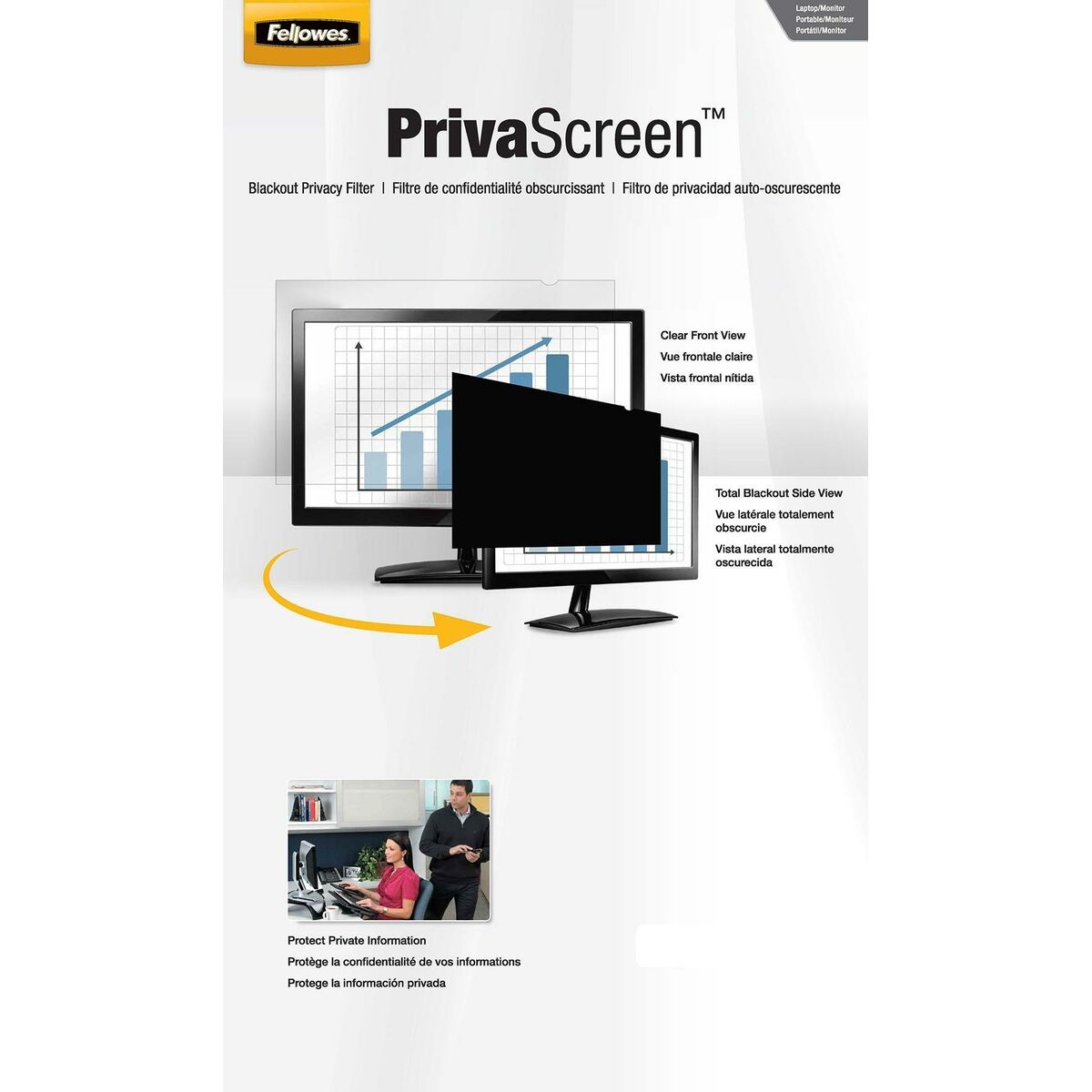 Privacy Filter for Monitor Fellowes PrivaScreen Privacy Filter for Monitor Fellowes PrivaScreen