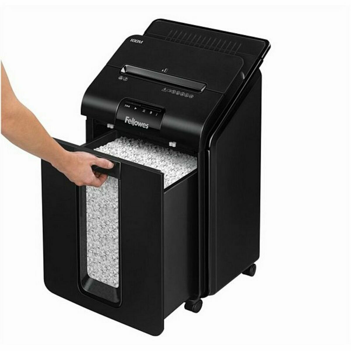 Micro-Cut Paper Shredder Fellowes AutoMax 100M 23 L Micro-Cut Paper Shredder Fellowes AutoMax 100M 23 L