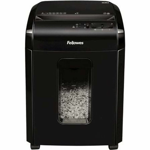 Micro-Cut Paper Shredder Fellowes Powershred 10M 2 x 12 mm Black Micro-Cut Paper Shredder Fellowes Powershred 10M 2 x 12 mm Black