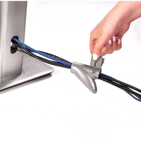 Cable Organiser Fellowes CableZip Silver 200 mm 2 mm Cable Organiser Fellowes CableZip Silver 200 mm 2 mm