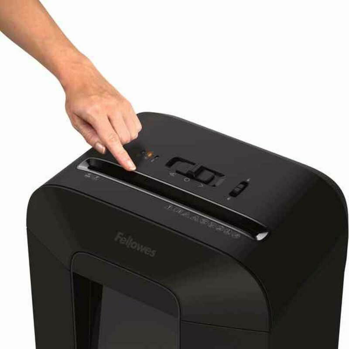 Micro-Cut Paper Shredder Fellowes LX85 19 L 12 Sheets 4 x 40 mm Black Micro-Cut Paper Shredder Fellowes LX85 19 L 12 Sheets 4 x 40 mm Black