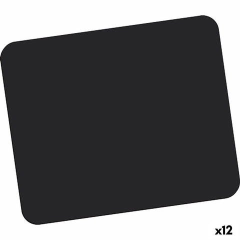 Mouse Mat Fellowes 1831991 Black (12 Units) Mouse Mat Fellowes 1831991 Black (12 Units)