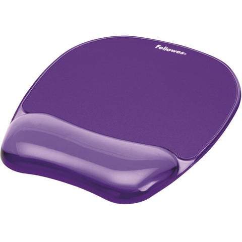 Mouse Mat Fellowes 9144104 Monochrome Purple Mouse Mat Fellowes 9144104 Monochrome Purple