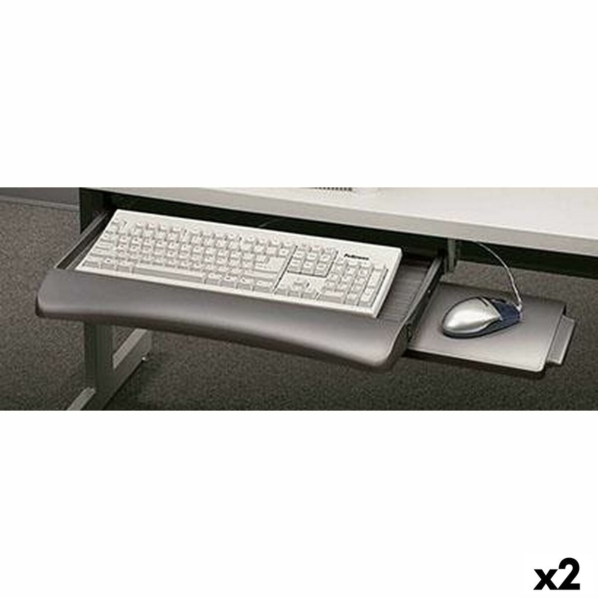 Keyboard Fellowes 93804 Graphite Keyboard Fellowes 93804 Graphite