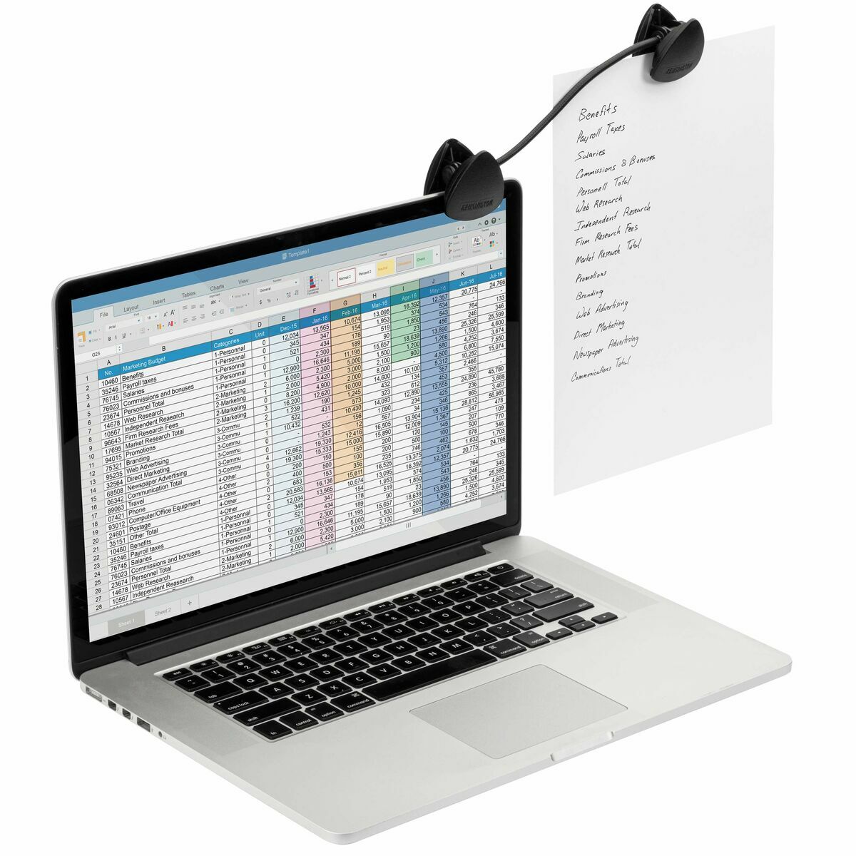 Monitor Kensington Atril FlexClip™ Monitor Kensington Atril FlexClip™