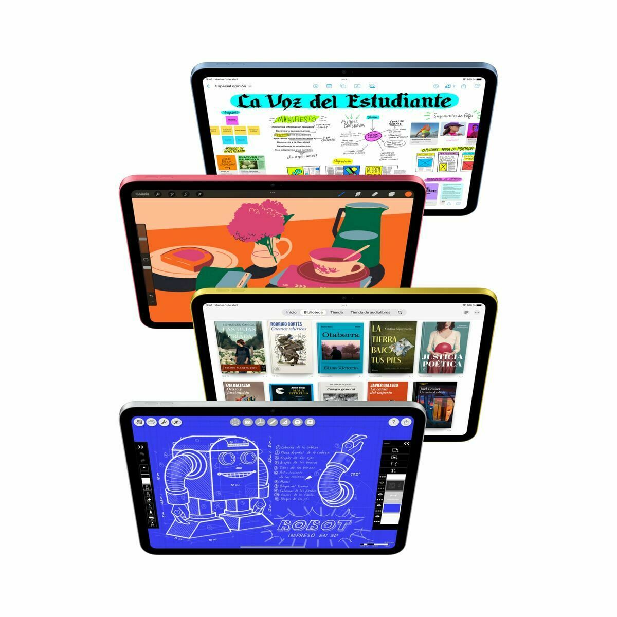 Tablet Apple iPad 2025 11th Yellow 11" 128 GB Tablet Apple iPad 2025 11th Yellow 11" 128 GB