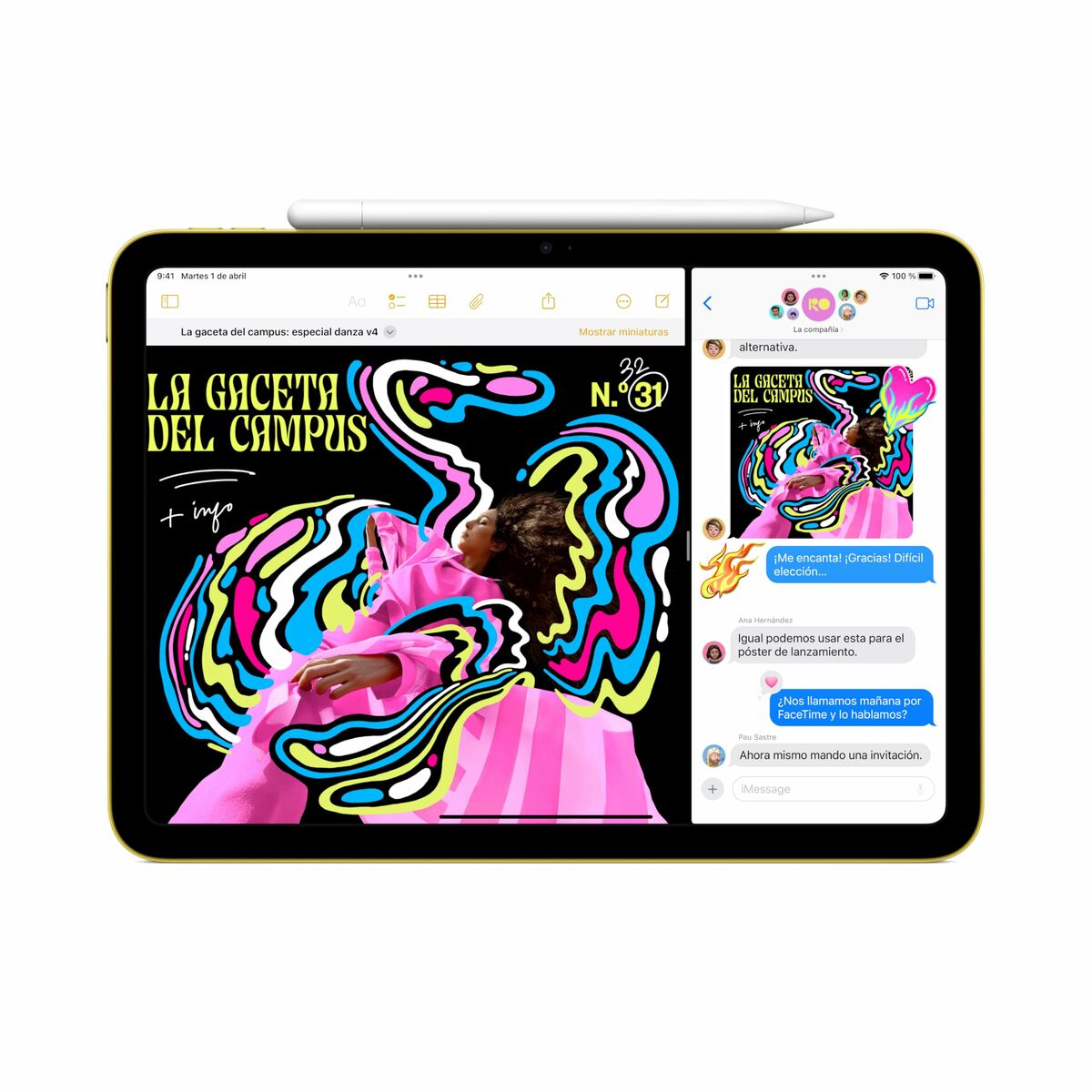 Tablet Apple iPad 2025 11th Blue 11" M1 256 GB Tablet Apple iPad 2025 11th Blue 11" M1 256 GB