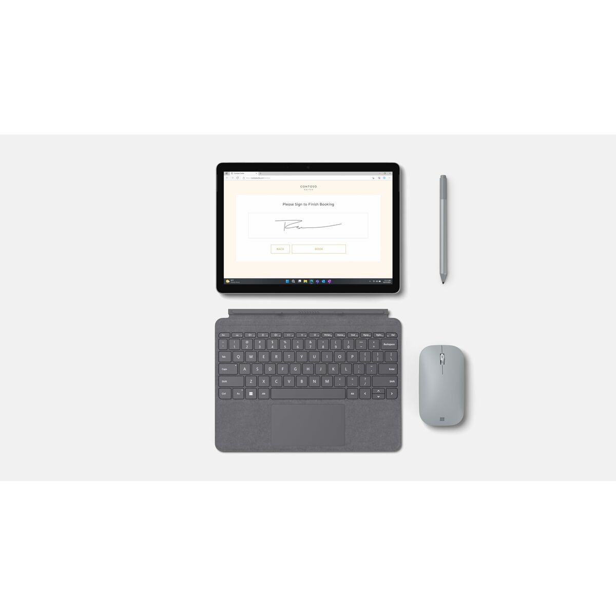 Laptop Microsoft XIG-00004 10,5" 8 GB RAM 256 GB Silver Spanish Qwerty Laptop Microsoft XIG-00004 10,5" 8 GB RAM 256 GB Silver Spanish Qwerty