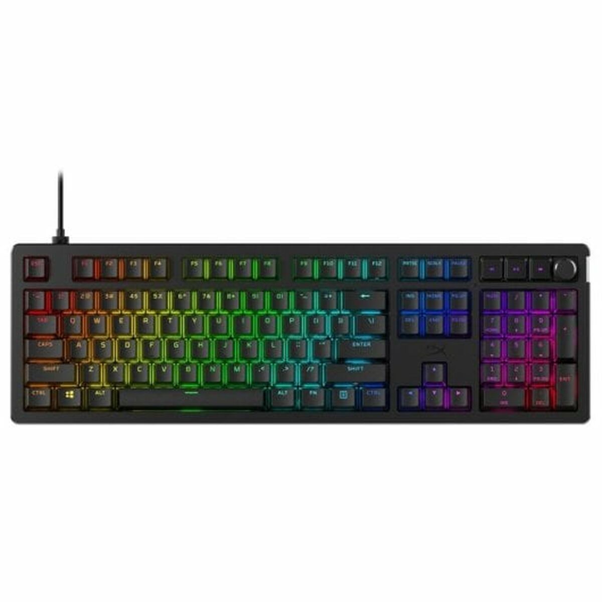Keyboard HyperX 7G7A3AA#ABE Black Keyboard HyperX 7G7A3AA#ABE Black