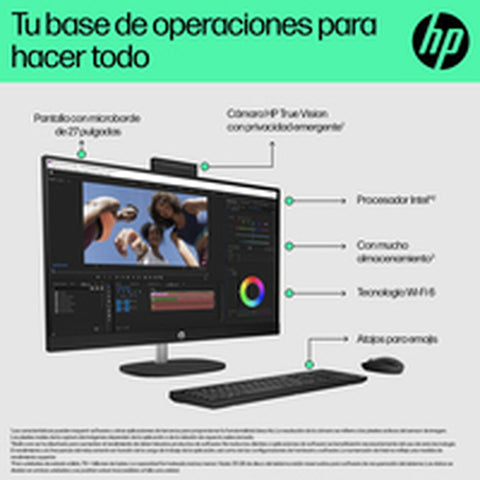Desktop PC HP B9GN4EA Intel Core i5-1335U 16 GB RAM 1 TB SSD Desktop PC HP B9GN4EA Intel Core i5-1335U 16 GB RAM 1 TB SSD