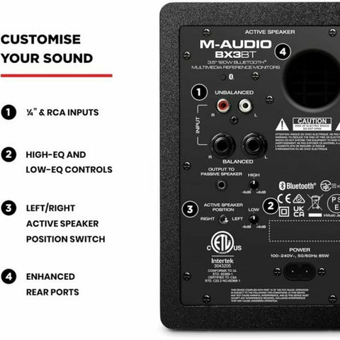 Cushions M-Audio BX3 PAIRBT Cushions M-Audio BX3 PAIRBT