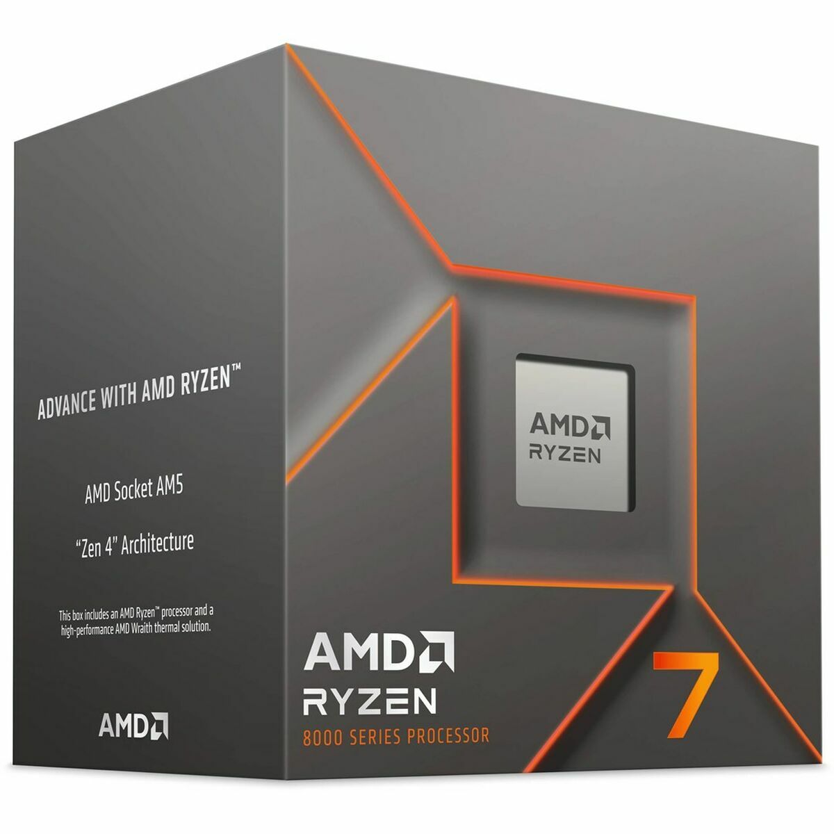 Processor AMD 100-100001590BOX AMD Ryzen 7 8700F AMD AM5 Processor AMD 100-100001590BOX AMD Ryzen 7 8700F AMD AM5