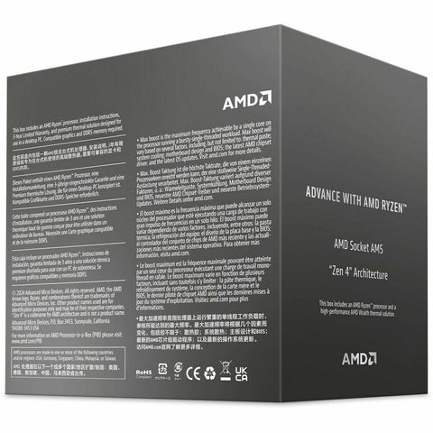Processor AMD 100-100001590BOX AMD Ryzen 7 8700F AMD AM5 Processor AMD 100-100001590BOX AMD Ryzen 7 8700F AMD AM5