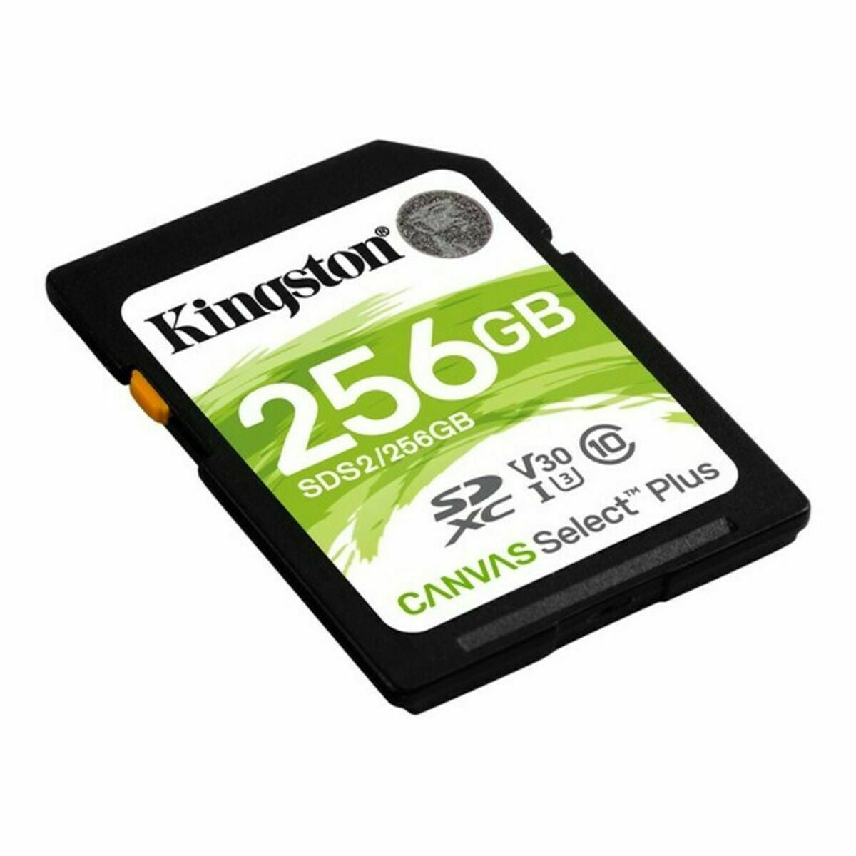SD Memory Card Kingston Canvas Select Plus 256 GB SD Memory Card Kingston Canvas Select Plus 256 GB