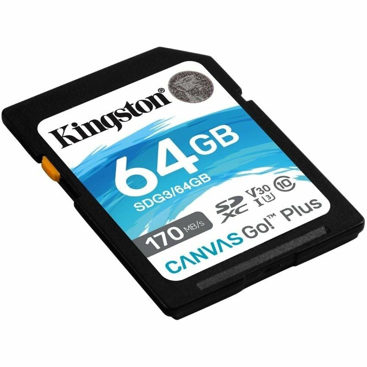 SDXC Memory Card Kingston Canvas Go! Plus 64 GB SDXC Memory Card Kingston Canvas Go! Plus 64 GB