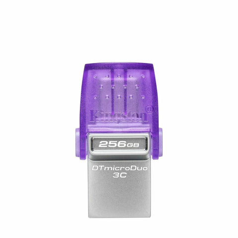 USB stick Kingston microDuo 3C Violet Steel 256 GB (1 Unit) USB stick Kingston microDuo 3C Violet Steel 256 GB (1 Unit)