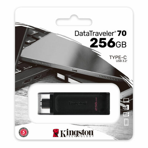 USB stick Kingston DT70/256GB Black 256 GB USB stick Kingston DT70/256GB Black 256 GB