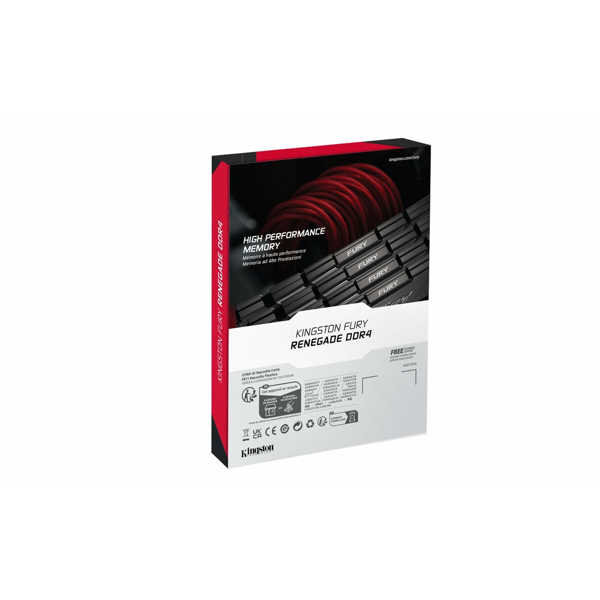RAM Memory Kingston KF440C19RB2/8 8 GB DDR4 CL19 RAM Memory Kingston KF440C19RB2/8 8 GB DDR4 CL19