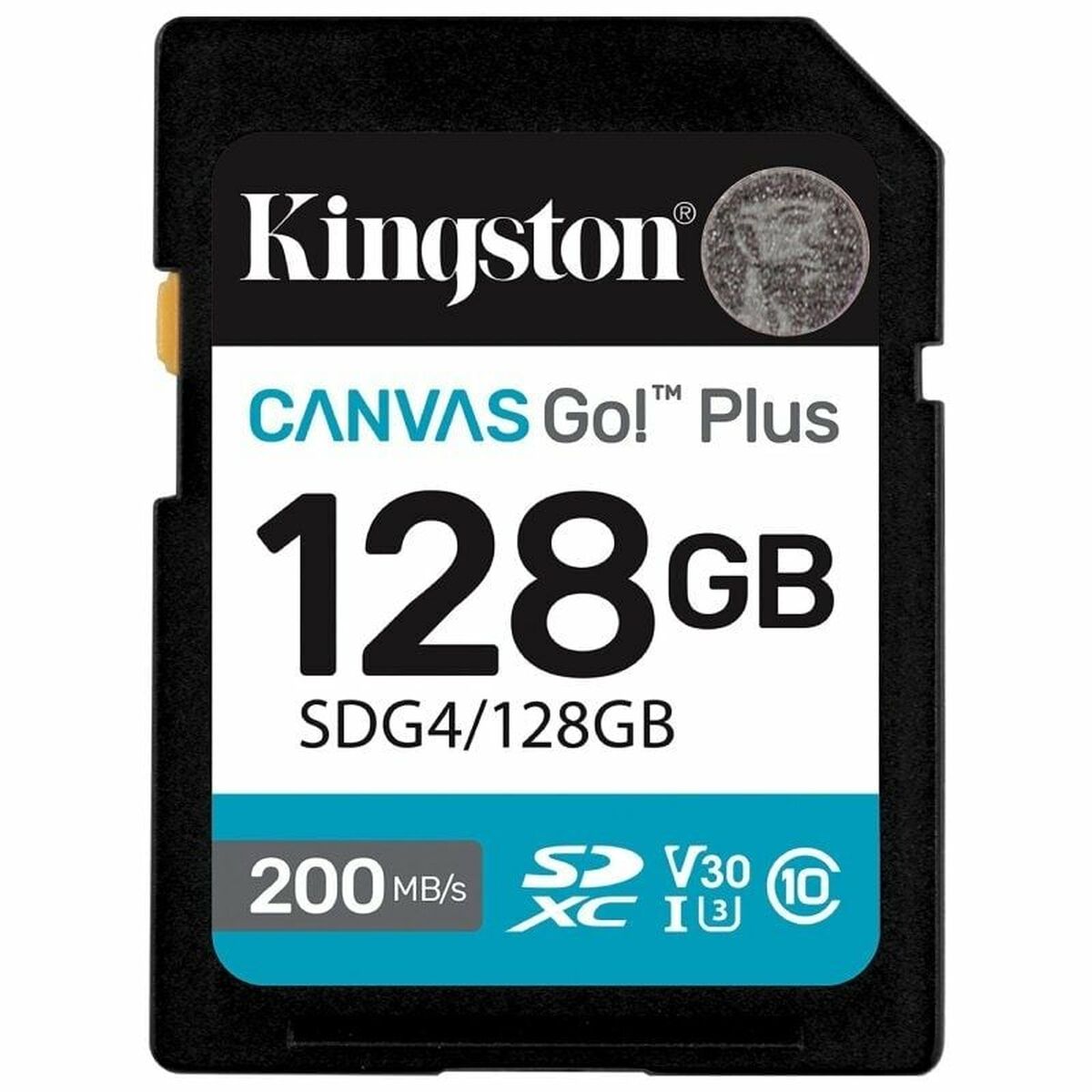 SDXC Memory Card Kingston CANVAS Go! Plus 128 GB SDXC Memory Card Kingston CANVAS Go! Plus 128 GB