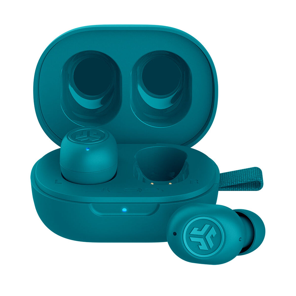 Wireless Earphones with Charging Case JLab IEUEBJBMINIRAQUA124 Turquoise Wireless Earphones with Charging Case JLab IEUEBJBMINIRAQUA124 Turquoise