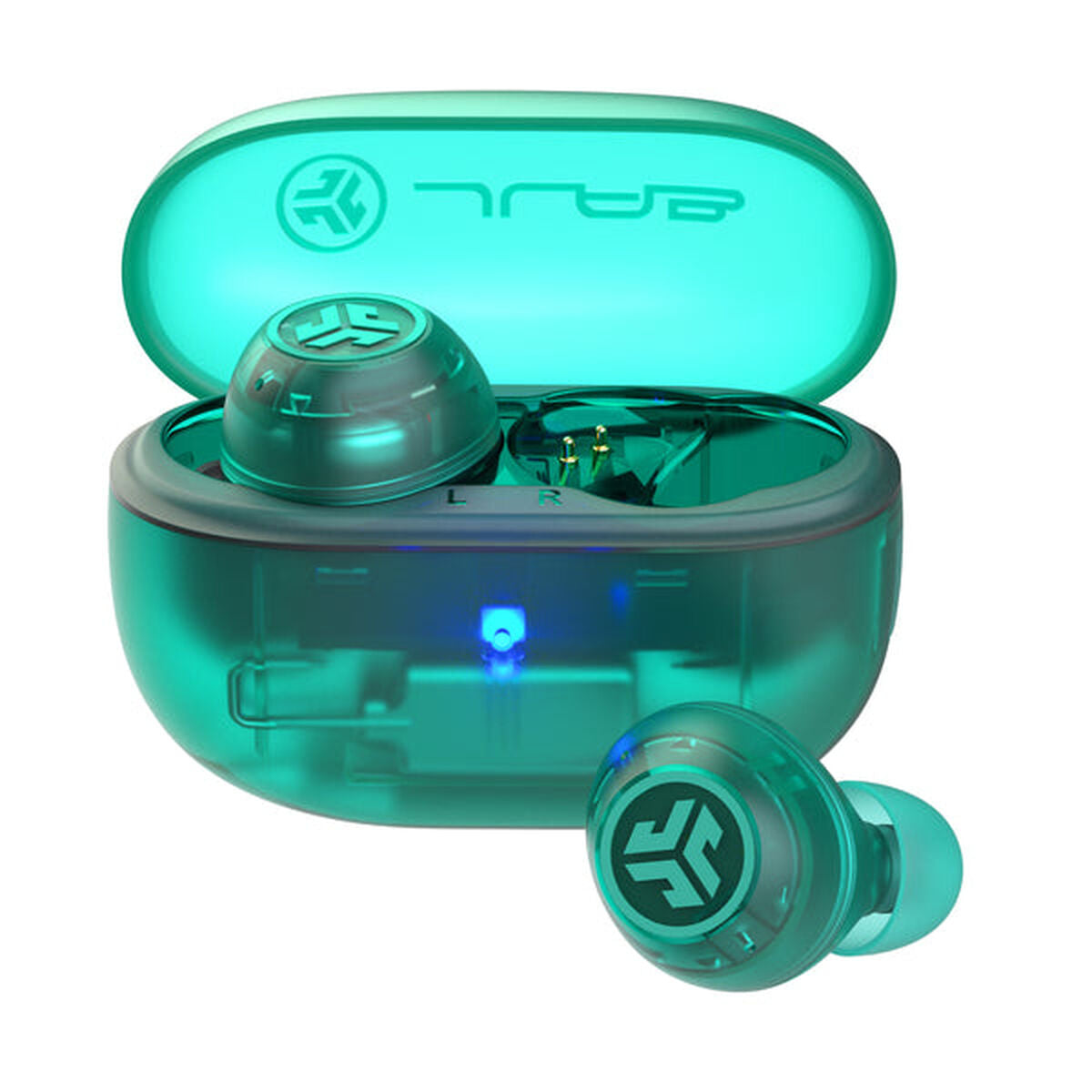 Wireless Earphones with Charging Case JLab IEUEBGOANCRTRATEL124 Turquoise Wireless Earphones with Charging Case JLab IEUEBGOANCRTRATEL124 Turquoise