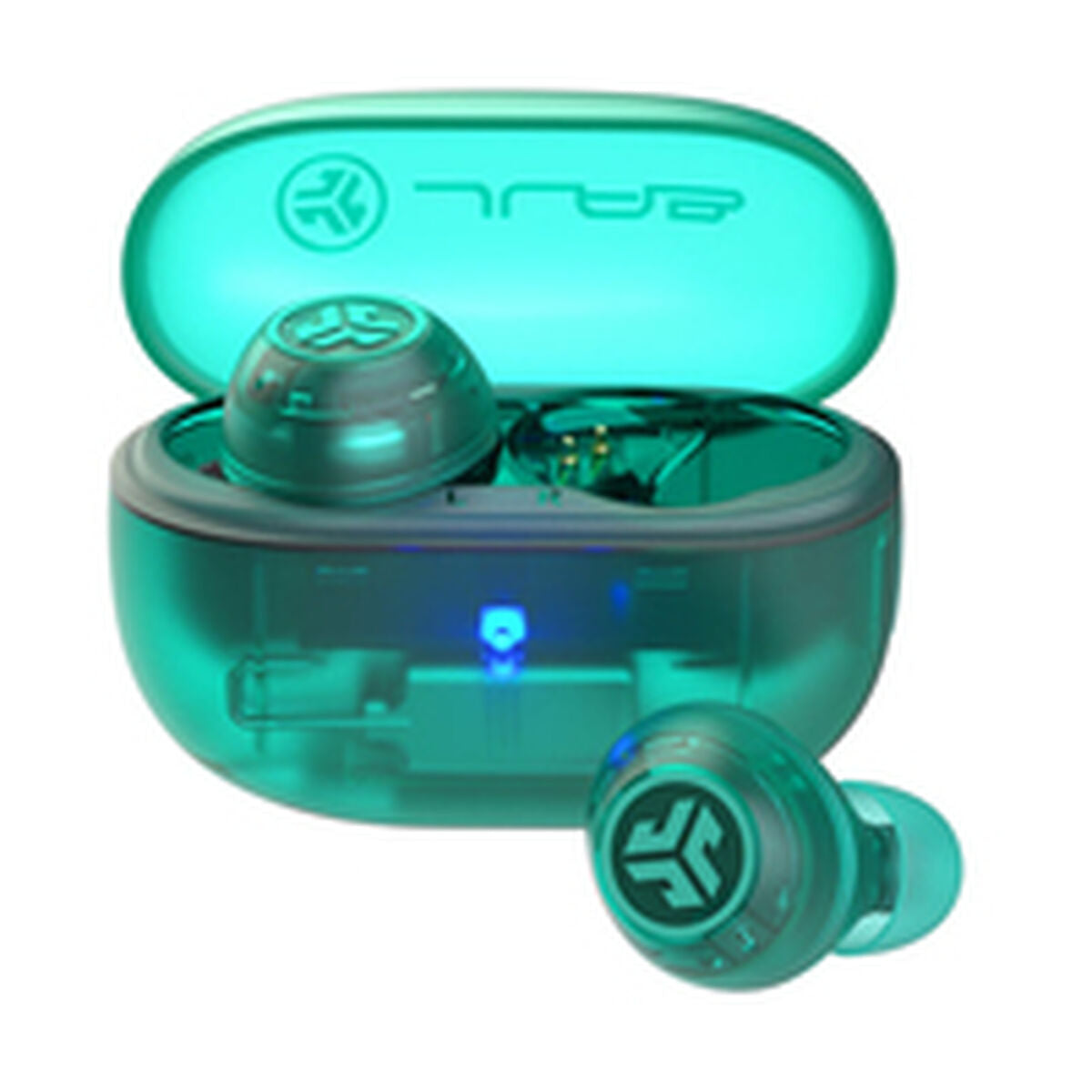 Wireless Earphones with Charging Case JLab IEUEBGOANCRTRATEL124 Turquoise Wireless Earphones with Charging Case JLab IEUEBGOANCRTRATEL124 Turquoise