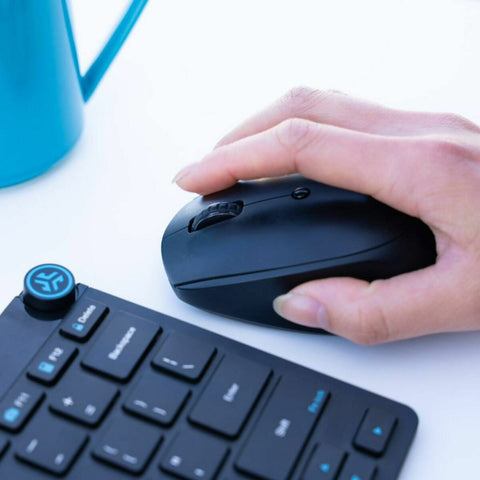 Wireless Mouse JLab IEUMGOCHRGMSRBLK124 Black 1600 dpi Wireless Mouse JLab IEUMGOCHRGMSRBLK124 Black 1600 dpi