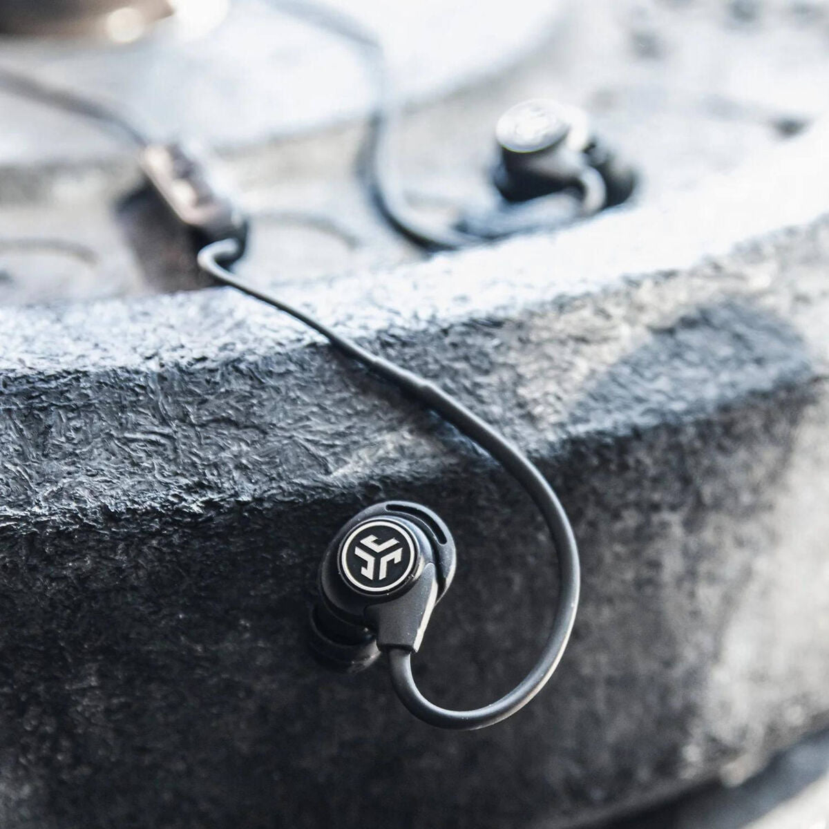 Headphones with Microphone JLab Fit Sport 3 Black Headphones with Microphone JLab Fit Sport 3 Black