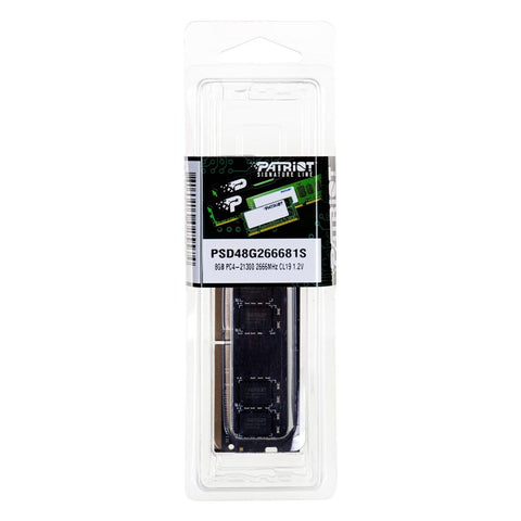 RAM Memory Patriot Memory PSD48G266681S DDR4 8 GB CL16 CL19 RAM Memory Patriot Memory PSD48G266681S DDR4 8 GB CL16 CL19