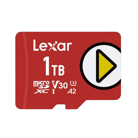Micro SD Card Lexar LMSPLAY001T-BNNNG 1 TB Micro SD Card Lexar LMSPLAY001T-BNNNG 1 TB