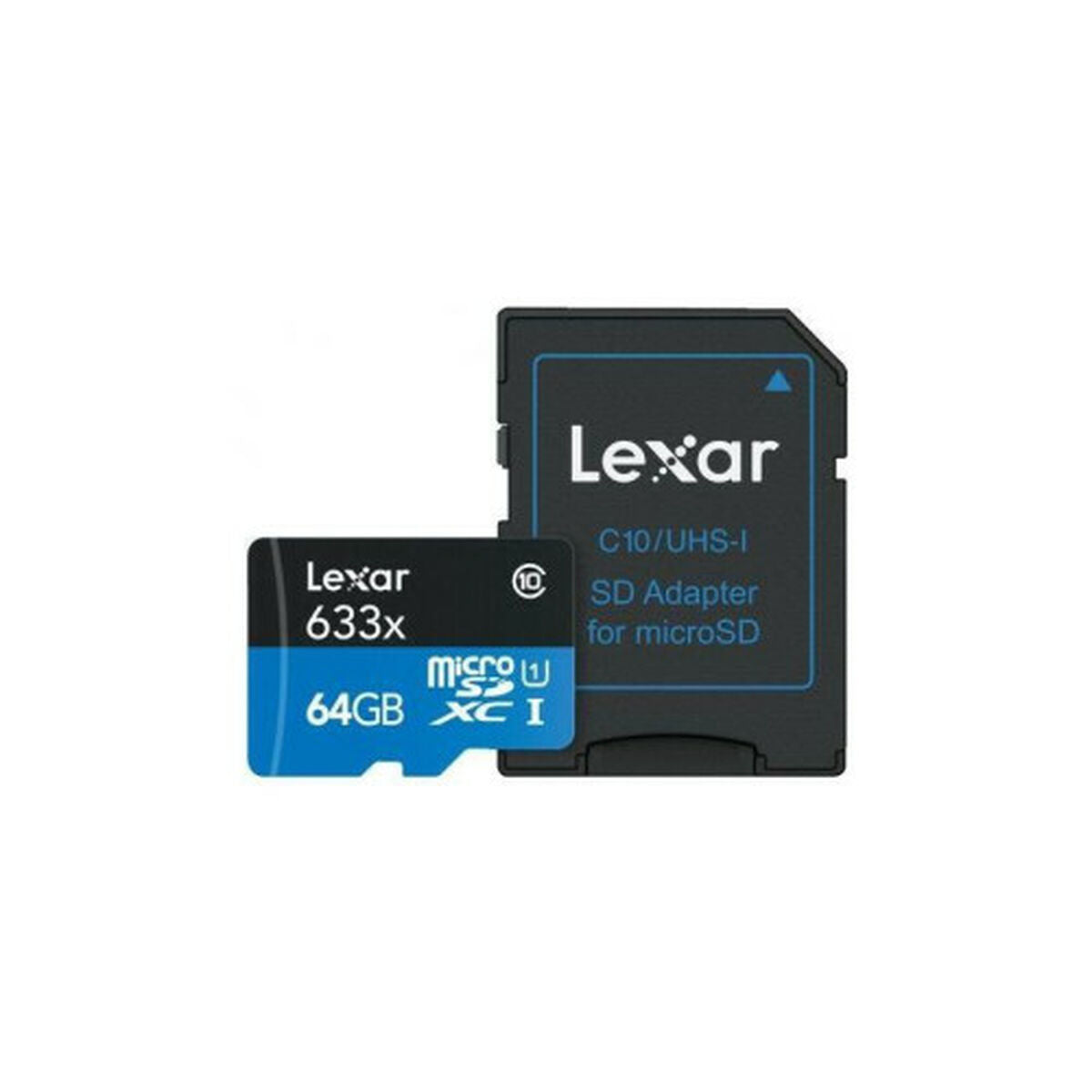 Micro SD Card Lexar LMS0633064G-BNNNG 64 GB Micro SD Card Lexar LMS0633064G-BNNNG 64 GB