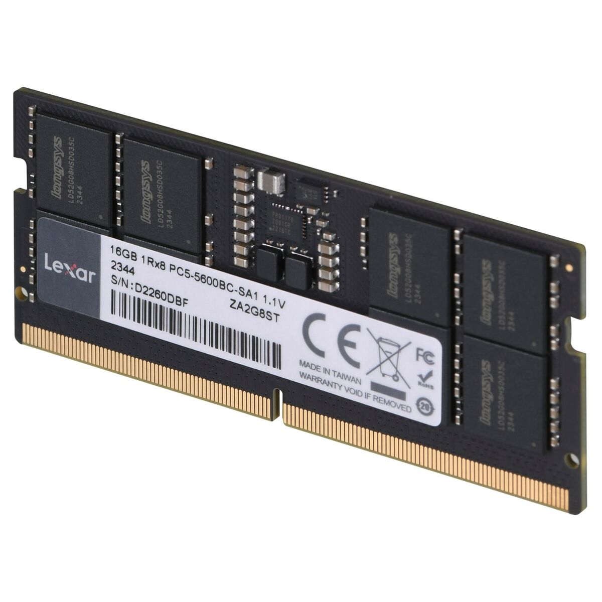 RAM Memory Lexar LD5S16G56C46ST-BGS RAM Memory Lexar LD5S16G56C46ST-BGS