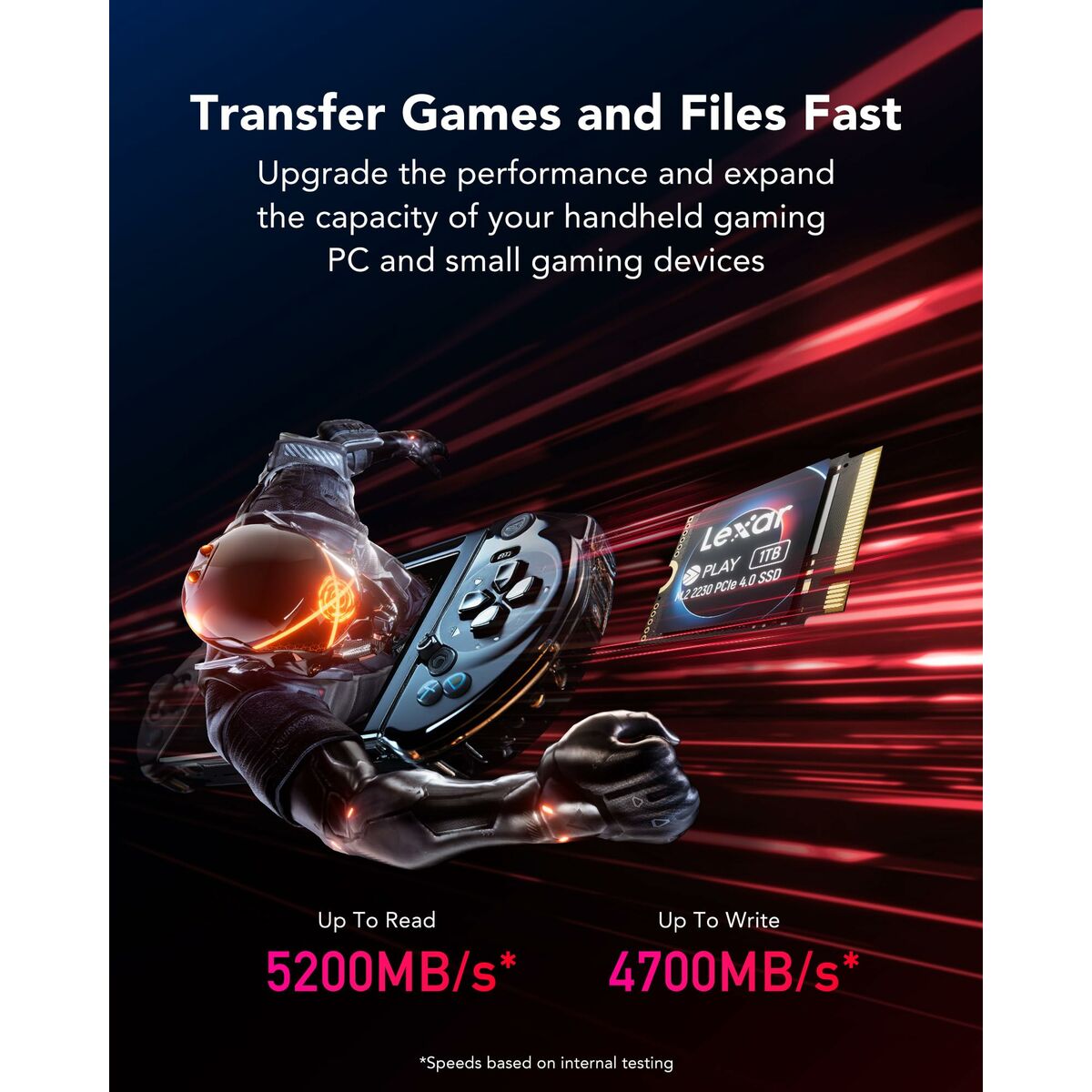 Hard Drive Lexar LNMPLAY001T-RNNNG 1 TB SSD Hard Drive Lexar LNMPLAY001T-RNNNG 1 TB SSD