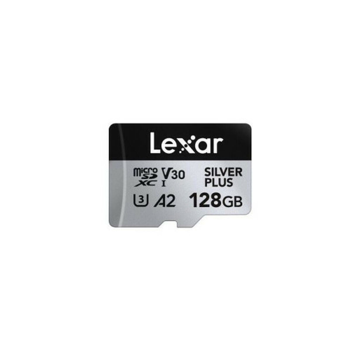 Micro SD Card Lexar High Performance SILVER PLUS 128 GB Micro SD Card Lexar High Performance SILVER PLUS 128 GB