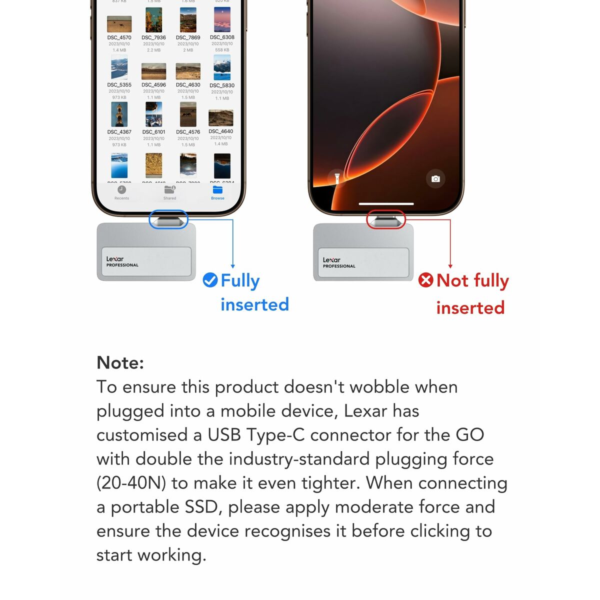 External Hard Drive Lexar LSL400X001T-RNBNG 1 TB SSD External Hard Drive Lexar LSL400X001T-RNBNG 1 TB SSD