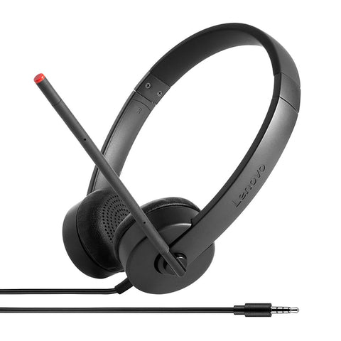 Headphones Lenovo 4XD0K25030 Black Headphones Lenovo 4XD0K25030 Black