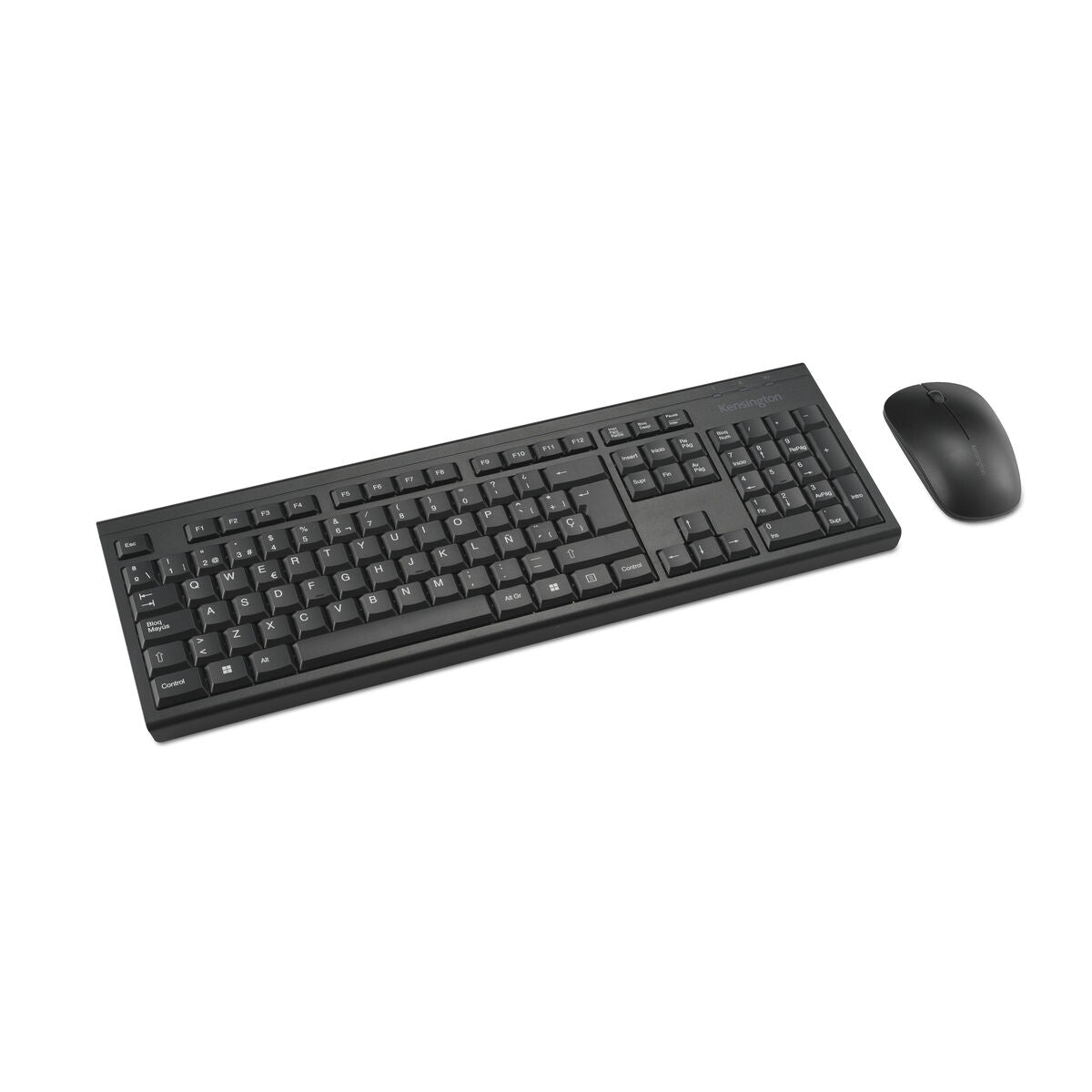 Keyboard and Mouse Kensington K75562ES Black Spanish QWERTY Keyboard and Mouse Kensington K75562ES Black Spanish QWERTY
