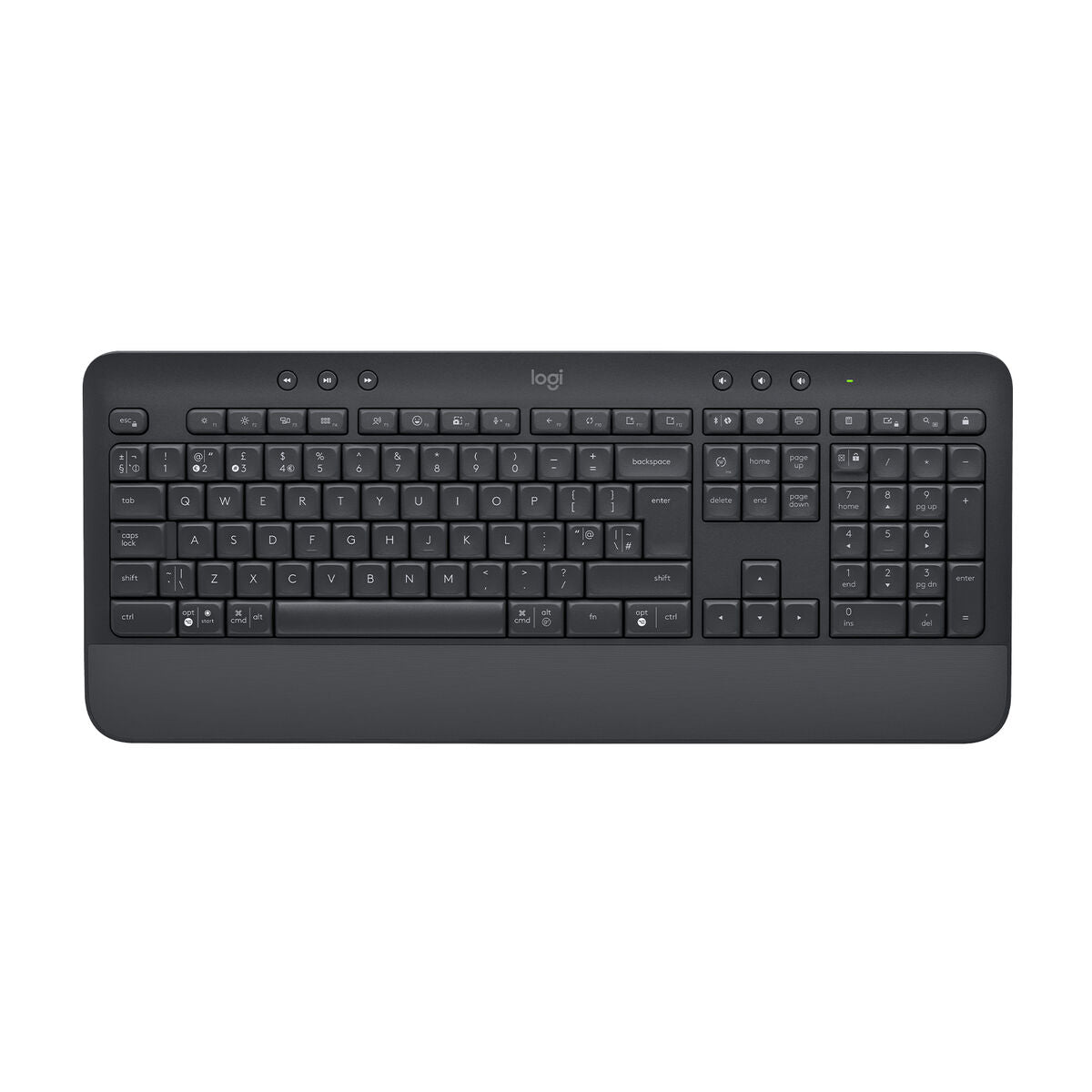 Keyboard and Wireless Mouse Logitech MK650 Graphite English QWERTY Keyboard and Wireless Mouse Logitech MK650 Graphite English QWERTY