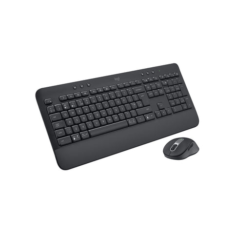 Keyboard and Wireless Mouse Logitech MK650 Graphite English QWERTY Keyboard and Wireless Mouse Logitech MK650 Graphite English QWERTY